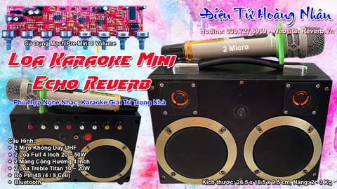 Loa Karaoke Xách Tay DIY