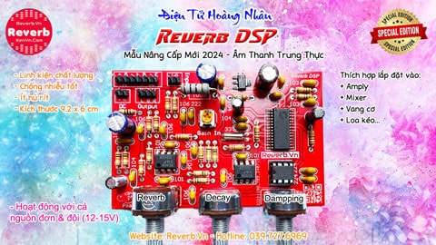 Mạch Reverb 3 Volume