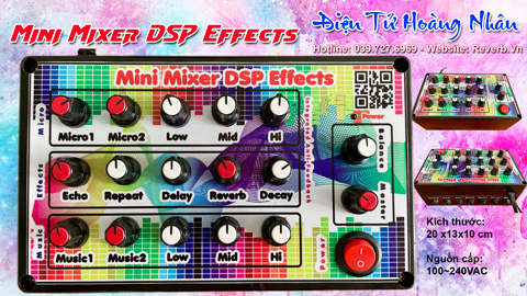 Mini Mixer DSP Effects