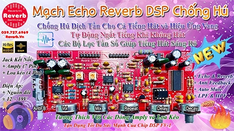 Mạch Echo Reverb DSP - Thumb